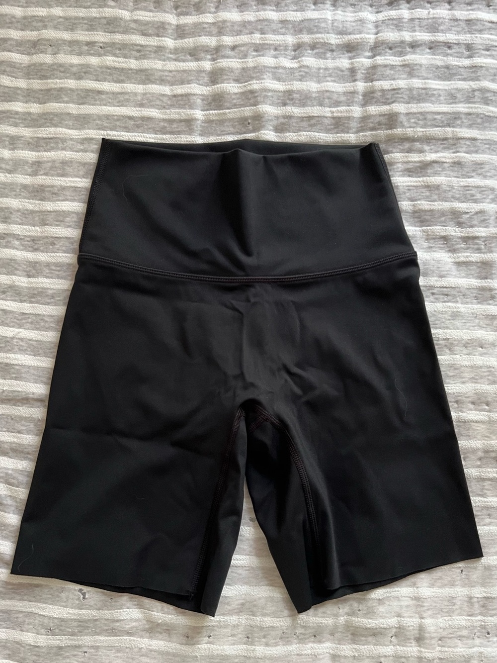 Aerie Women’s Black High-Waist Bike Shorts